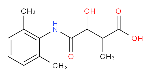 4-((2,6-dimethylphenyl)amino)-3-hydroxy-2-methyl-4-oxobutanoic acid