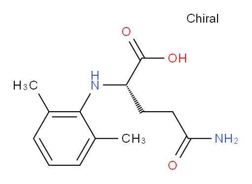 (S)-5-amino-2-((2,6-dimethylphenyl)amino)-5-oxopentanoic acid
