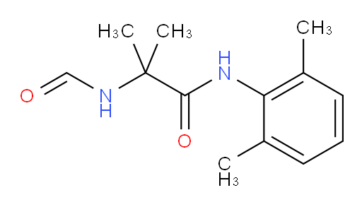 N-(2,6-dimethylphenyl)-2-formamido-2-methylpropanamide