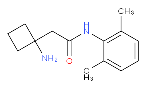 2-(1-aminocyclobutyl)-N-(2,6-dimethylphenyl)acetamide