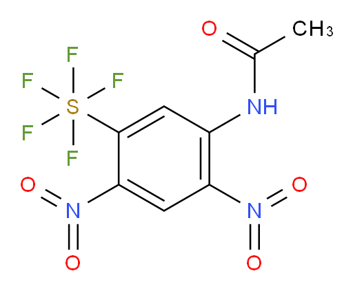 [5-(acetylamino)-2,4-dinitrophenyl]sulfur pentafluoride