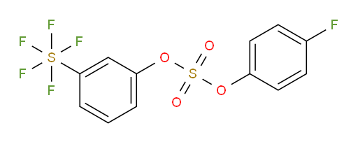4-fluorophenyl (3-(pentafluoromercapto)phenyl) sulfate