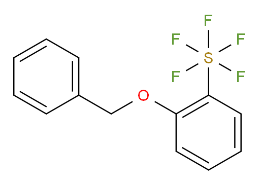 [2-(phenylmethoxy)phenyl]sulfur pentafluoride