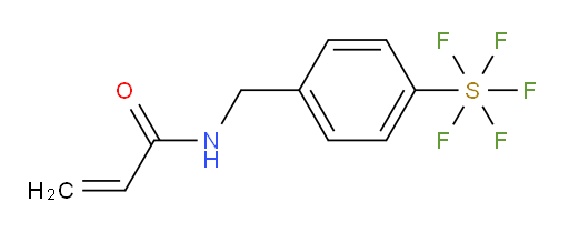 N-(4-(pentafluoromercapto)benzyl)acrylamide