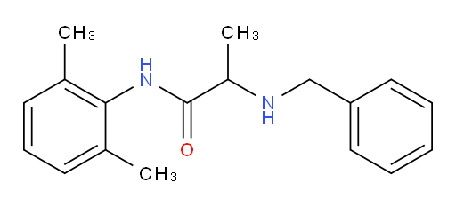 2-(benzylamino)-N-(2,6-dimethylphenyl)propanamide