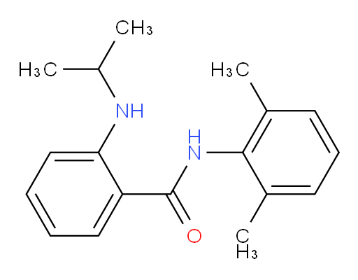 N-(2,6-dimethylphenyl)-2-(isopropylamino)benzamide