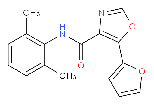 N-(2,6-dimethylphenyl)-5-(furan-2-yl)oxazole-4-carboxamide