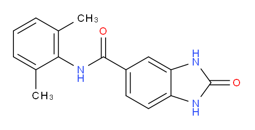 N-(2,6-dimethylphenyl)-2-oxo-2,3-dihydro-1H-benzo[d]imidazole-5-carboxamide