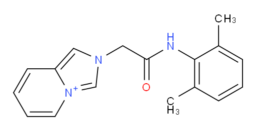 2-(2-((2,6-dimethylphenyl)amino)-2-oxoethyl)-2H-imidazo[1,5-a]pyridin-4-ium