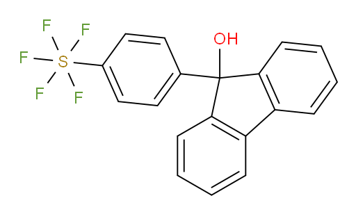 9-(4-(pentafluoromercapto)phenyl)-9H-fluoren-9-ol