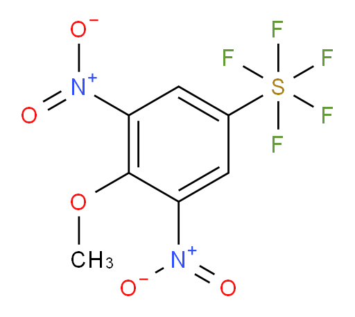 4-methoxy-3,5-dinitro(pentafluoromercapto)benzene