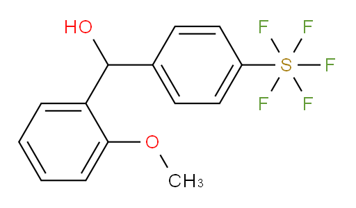 (4-(pentafluoromercapto)phenyl)(2-methoxyphenyl)methanol