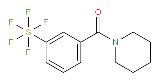 (3-(pentafluoromercapto)phenyl)(piperidin-1-yl)methanone