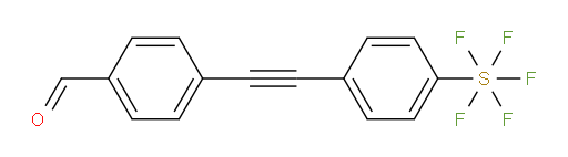[4-[2-(4-formylphenyl)ethynyl]phenyl]sulfur pentafluoride