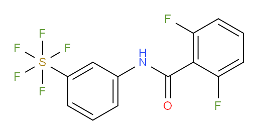 [3-[(2,6-Difluorobenzoyl)amino]phenyl]sulfur pentafluoride