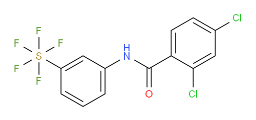 [3-[(2,4-Dichlorobenzoyl)amino]phenyl]sulfur pentafluoride