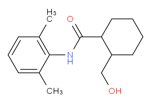 N-(2,6-dimethylphenyl)-2-(hydroxymethyl)cyclohexanecarboxamide