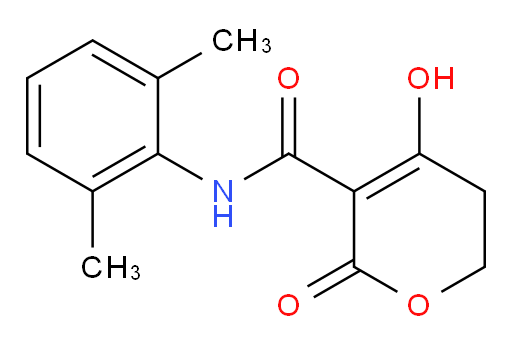 N-(2,6-dimethylphenyl)-4-hydroxy-2-oxo-5,6-dihydro-2H-pyran-3-carboxamide