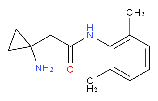 2-(1-aminocyclopropyl)-N-(2,6-dimethylphenyl)acetamide