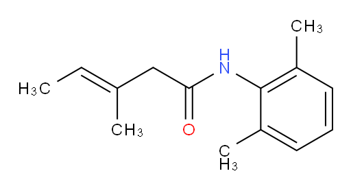 (E)-N-(2,6-dimethylphenyl)-3-methylpent-3-enamide
