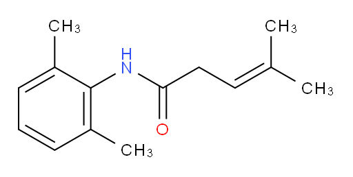 N-(2,6-dimethylphenyl)-4-methylpent-3-enamide