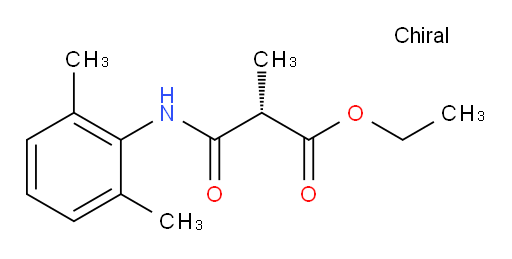 (S)-ethyl 3-((2,6-dimethylphenyl)amino)-2-methyl-3-oxopropanoate