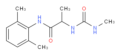 N-(2,6-dimethylphenyl)-2-(3-methylureido)propanamide