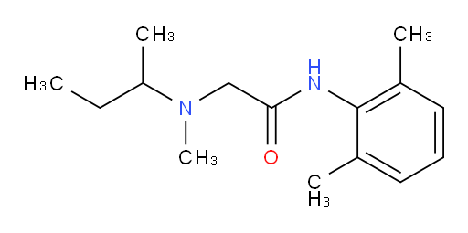 2-(sec-butyl(methyl)amino)-N-(2,6-dimethylphenyl)acetamide