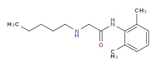 N-(2,6-dimethylphenyl)-2-(pentylamino)acetamide