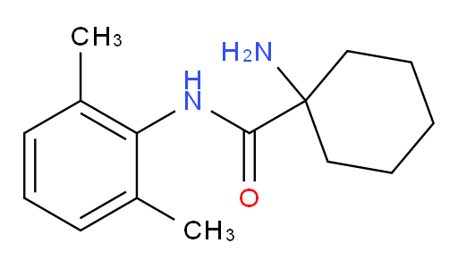 1-amino-N-(2,6-dimethylphenyl)cyclohexanecarboxamide