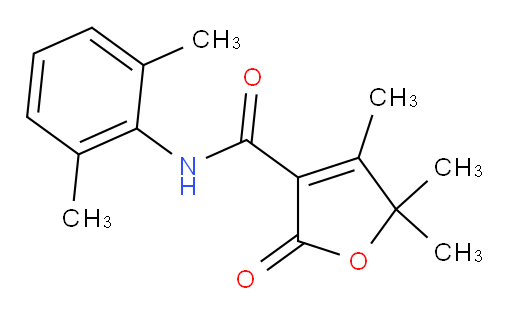 N-(2,6-dimethylphenyl)-4,5,5-trimethyl-2-oxo-2,5-dihydrofuran-3-carboxamide