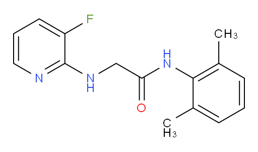 N-(2,6-dimethylphenyl)-2-((3-fluoropyridin-2-yl)amino)acetamide