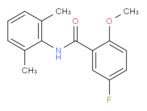 N-(2,6-dimethylphenyl)-5-fluoro-2-methoxybenzamide