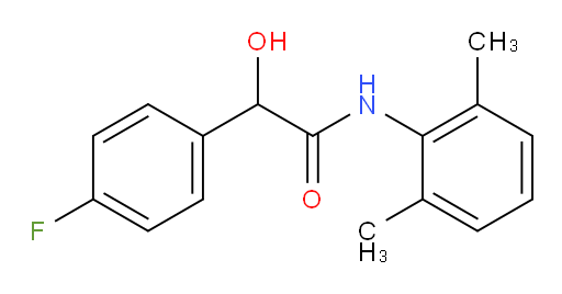 N-(2,6-dimethylphenyl)-2-(4-fluorophenyl)-2-hydroxyacetamide