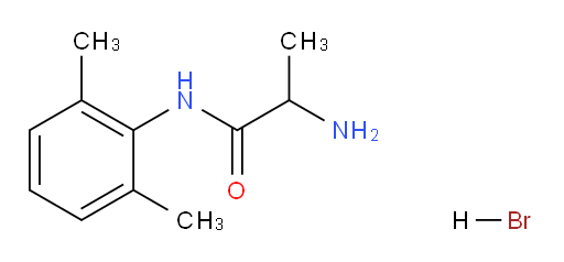2-amino-N-(2,6-dimethylphenyl)propanamide hydrobromide