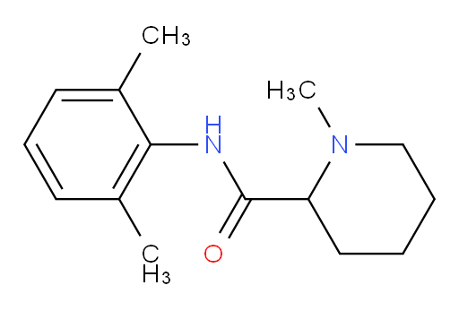 N-(2,6-dimethylphenyl)-1-methylpiperidine-2-carboxamide