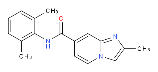 N-(2,6-dimethylphenyl)-2-methylimidazo[1,2-a]pyridine-7-carboxamide