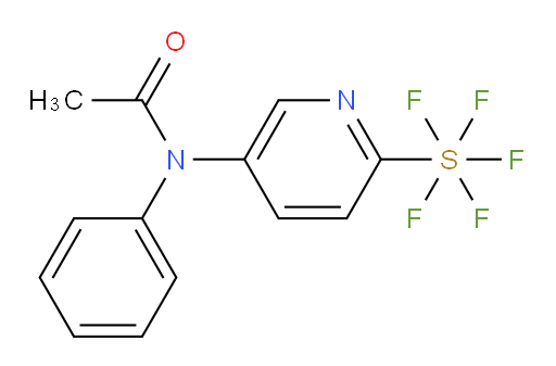 N-(6-(pentafluoromercapto)pyridin-3-yl)-N-phenylacetamide