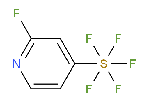 2-fluoropyridine-4-ylsulfur pentafluoride