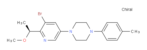 (S)-1-(5-bromo-6-(1-methoxyethyl)pyridin-3-yl)-4-(p-tolyl)piperazine