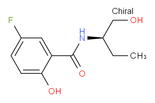 (R)-5-fluoro-2-hydroxy-N-(1-hydroxybutan-2-yl)benzamide
