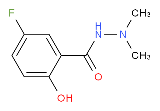 5-fluoro-2-hydroxy-N',N'-dimethylbenzohydrazide