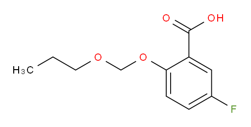 5-fluoro-2-(propoxymethoxy)benzoic acid