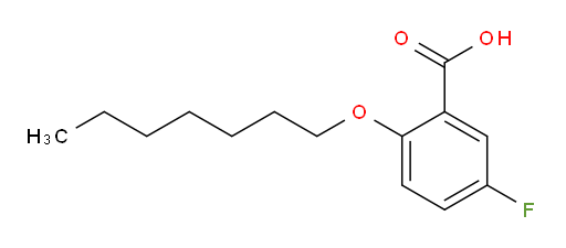 5-fluoro-2-(heptyloxy)benzoic acid