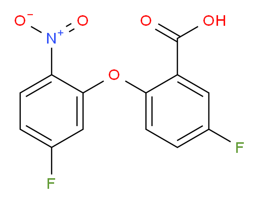 5-fluoro-2-(5-fluoro-2-nitrophenoxy)benzoic acid