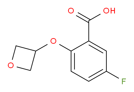5-fluoro-2-(oxetan-3-yloxy)benzoic acid