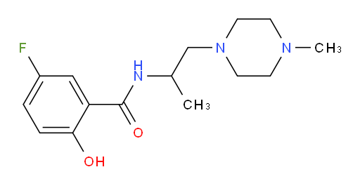 5-fluoro-2-hydroxy-N-(1-(4-methylpiperazin-1-yl)propan-2-yl)benzamide