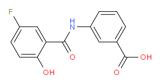 3-(5-fluoro-2-hydroxybenzamido)benzoic acid