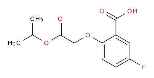 5-fluoro-2-(2-isopropoxy-2-oxoethoxy)benzoic acid