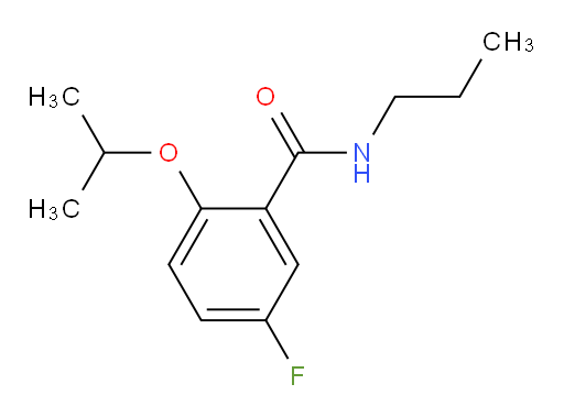 5-fluoro-2-isopropoxy-N-propylbenzamide